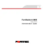 Preview for 1 page of Fortinet FortiSwitch-548B v. 5.2.0.2 Administration Manual