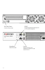 Предварительный просмотр 14 страницы Fortinet FortiTester 2500E Quick Start Manual