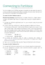 Предварительный просмотр 5 страницы Fortinet FortiVoice 50E6 Quick Start Manual