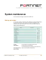 Preview for 121 page of Fortinet Fortiwifi fortiwifi-60 Administration Manual