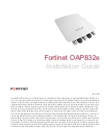 Fortinet OAP832E Installation Manual preview