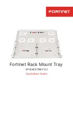 Fortinet SP-RACKTRAY-02 Quick Start Manual preview