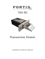 Предварительный просмотр 1 страницы Fortis 750-TD Installation And Service Manual