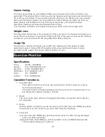 Preview for 11 page of Fortis FSTNRELTPLB User Manual