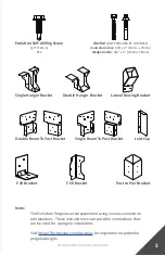 Preview for 5 page of Fortress Building Products EVOLUTION STEEL PERGOLA Installation Instructions Manual