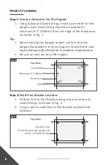 Preview for 6 page of Fortress Building Products EVOLUTION STEEL PERGOLA Installation Instructions Manual