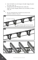 Preview for 14 page of Fortress Building Products EVOLUTION STEEL PERGOLA Installation Instructions Manual