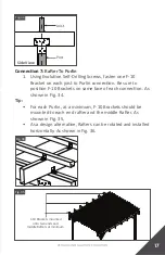 Preview for 17 page of Fortress Building Products EVOLUTION STEEL PERGOLA Installation Instructions Manual