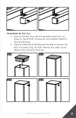 Preview for 21 page of Fortress Building Products EVOLUTION STEEL PERGOLA Installation Instructions Manual