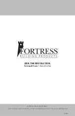 Preview for 24 page of Fortress Building Products EVOLUTION STEEL PERGOLA Installation Instructions Manual