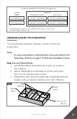 Preview for 5 page of Fortress Building Products Fe26 AXIS Installation Instructions Manual