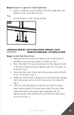 Preview for 17 page of Fortress Building Products Fe26 AXIS Installation Instructions Manual