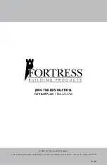 Preview for 42 page of Fortress Building Products Fe26 AXIS Installation Instructions Manual