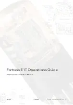 Preview for 44 page of Fortress Technologies An E1T Timepiece Manual