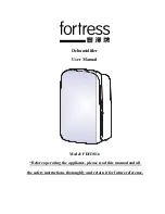 Preview for 1 page of Fortress Technologies FDH3816 User Manual