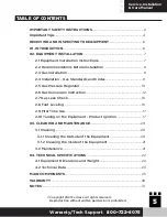 Preview for 5 page of Fortress Technologies FGTG15 Manual