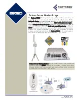 Fortress Technologies Fortress Secure Wireless Access Bridge ES520 Specification Sheet preview