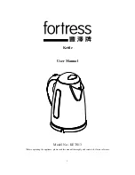 Fortress Technologies KETS13 User Manual preview