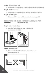 Preview for 24 page of Fortress Technologies PURE VIEW FULL GLASS PANEL AL13 HOME Installation Instructions Manual