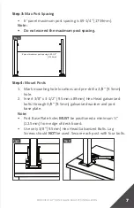 Предварительный просмотр 7 страницы Fortress Technologies PURE VIEW GLASS BALUSTER AL13 HOME Installation Instructions Manual