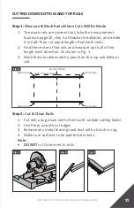 Предварительный просмотр 11 страницы Fortress Technologies PURE VIEW GLASS BALUSTER AL13 HOME Installation Instructions Manual