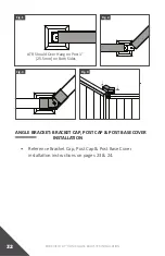 Предварительный просмотр 32 страницы Fortress Technologies PURE VIEW GLASS BALUSTER AL13 HOME Installation Instructions Manual