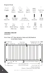 Предварительный просмотр 4 страницы Fortress Technologies PURE VIEW GLASS BALUSTER FOR Fe26 STEEL Installation Instructions Manual