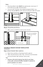 Предварительный просмотр 7 страницы Fortress Technologies PURE VIEW GLASS BALUSTER FOR Fe26 STEEL Installation Instructions Manual