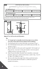 Предварительный просмотр 8 страницы Fortress Technologies PURE VIEW GLASS BALUSTER FOR Fe26 STEEL Installation Instructions Manual