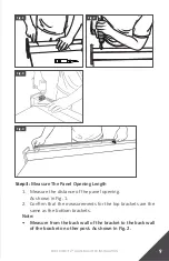 Предварительный просмотр 9 страницы Fortress Technologies PURE VIEW GLASS BALUSTER FOR Fe26 STEEL Installation Instructions Manual