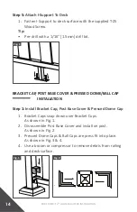 Предварительный просмотр 14 страницы Fortress Technologies PURE VIEW GLASS BALUSTER FOR Fe26 STEEL Installation Instructions Manual