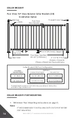 Предварительный просмотр 16 страницы Fortress Technologies PURE VIEW GLASS BALUSTER FOR Fe26 STEEL Installation Instructions Manual