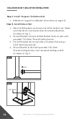 Предварительный просмотр 18 страницы Fortress Technologies PURE VIEW GLASS BALUSTER FOR Fe26 STEEL Installation Instructions Manual