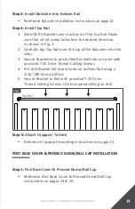 Предварительный просмотр 19 страницы Fortress Technologies PURE VIEW GLASS BALUSTER FOR Fe26 STEEL Installation Instructions Manual