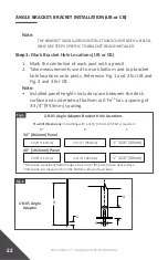 Предварительный просмотр 22 страницы Fortress Technologies PURE VIEW GLASS BALUSTER FOR Fe26 STEEL Installation Instructions Manual