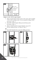 Предварительный просмотр 24 страницы Fortress Technologies PURE VIEW GLASS BALUSTER FOR Fe26 STEEL Installation Instructions Manual