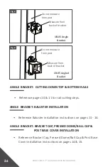 Предварительный просмотр 26 страницы Fortress Technologies PURE VIEW GLASS BALUSTER FOR Fe26 STEEL Installation Instructions Manual