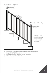 Предварительный просмотр 29 страницы Fortress Technologies PURE VIEW GLASS BALUSTER FOR Fe26 STEEL Installation Instructions Manual