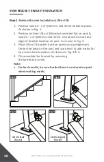 Предварительный просмотр 30 страницы Fortress Technologies PURE VIEW GLASS BALUSTER FOR Fe26 STEEL Installation Instructions Manual