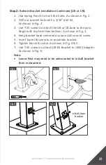 Предварительный просмотр 31 страницы Fortress Technologies PURE VIEW GLASS BALUSTER FOR Fe26 STEEL Installation Instructions Manual