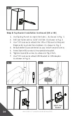 Предварительный просмотр 34 страницы Fortress Technologies PURE VIEW GLASS BALUSTER FOR Fe26 STEEL Installation Instructions Manual