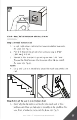 Предварительный просмотр 37 страницы Fortress Technologies PURE VIEW GLASS BALUSTER FOR Fe26 STEEL Installation Instructions Manual