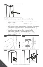 Предварительный просмотр 76 страницы Fortress Technologies PURE VIEW GLASS BALUSTER FOR Fe26 STEEL Installation Instructions Manual