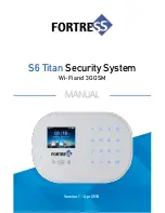 Preview for 1 page of Fortress Technologies S6 Titan Manual