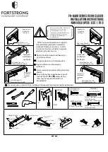 Fortstrong FH-8400 Series Installation Instructions Manual preview