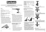 Предварительный просмотр 1 страницы Fortum Proffesional 4770654 User Manual