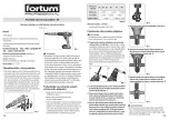 Предварительный просмотр 3 страницы Fortum Proffesional 4770654 User Manual