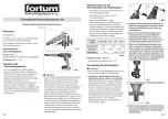 Preview for 7 page of Fortum Proffesional 4770654 User Manual