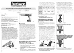 Предварительный просмотр 11 страницы Fortum Proffesional 4770654 User Manual