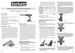 Preview for 15 page of Fortum Proffesional 4770654 User Manual